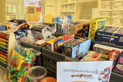 Speelgoedverkoop in bibliotheek Wijchen van 22 tot 27 juni