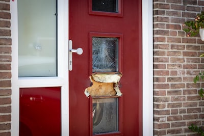 Explosive destroys front door and mailbox in Haarlem