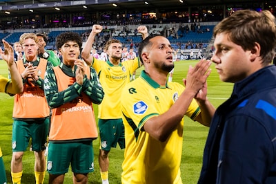 Fortuna Sittard op voorsprong tegen FC Twente dankzij Anthony Descotte na mooie voorzet van Mohammed Ihattaren
