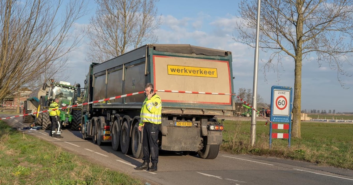 Traumahelikopter ingezet voor ongeval met letsel op Heiweg in Oud-Alblas
