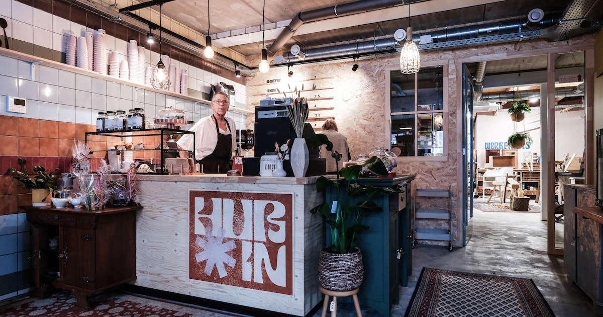 Hier krijgen mensen en meubels een nieuw leven: ‘We knappen houten meubels op en leren mensen het va