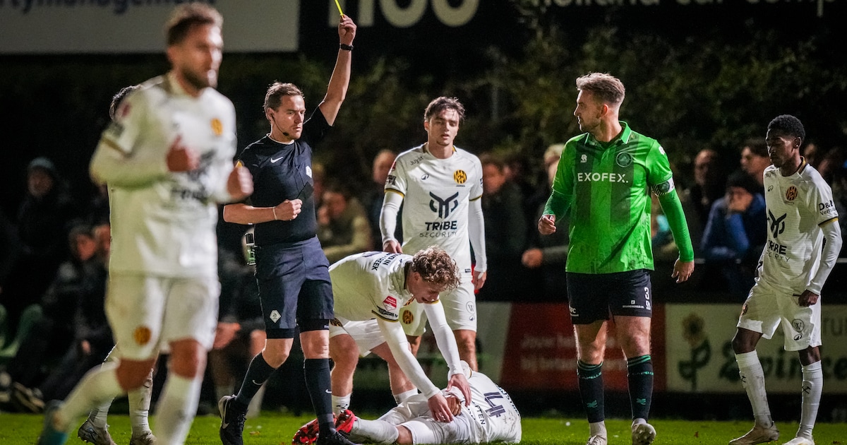 Spelersgroep Capelle verrast door vertrek Vink: ‘Er moet zaterdag gewonnen worden’