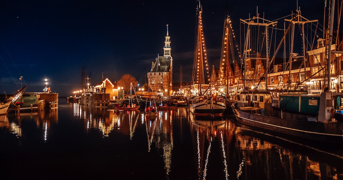 Lichtjesfeest deze zaterdag in de haven van Hoorn