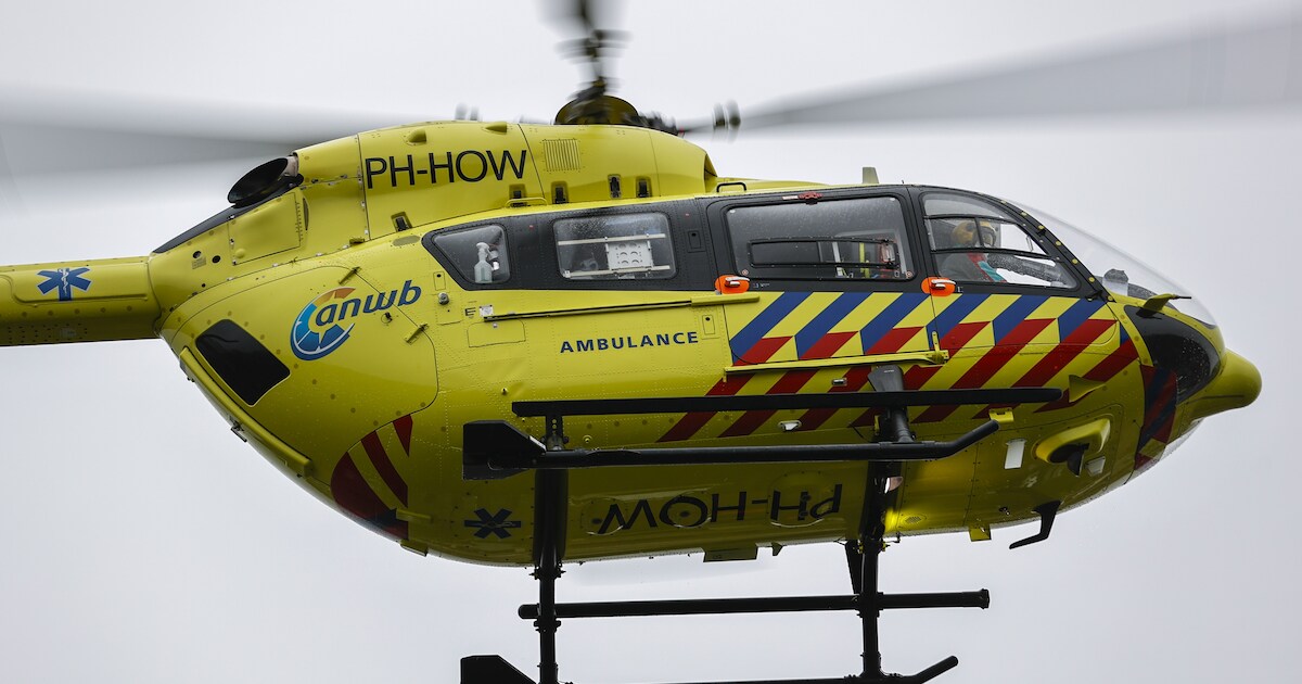 Motorcrosser zwaargewond door ongeval in weiland De Blesse