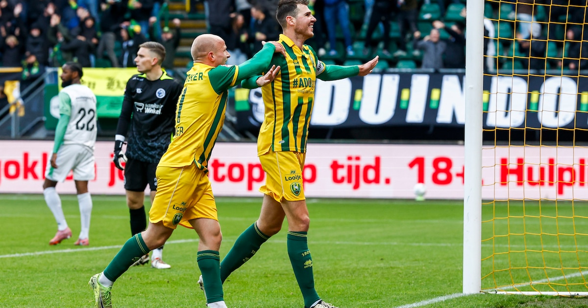 ADO Den Haag dendert door: ‘Als wij ons werk doen, hoeven we niet achterom te kijken’
