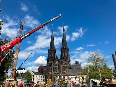Inpakken en wegwezen: zo wordt de Tilburgse Kermis afgebouwd