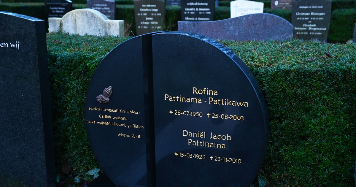Gerestaureerde Molukse graven onthuld op kerkhof Finsterwolde