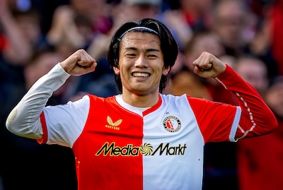 Feyenoord op titelkoers dankzij Ayase Ueda, die nooit beter was dan nu