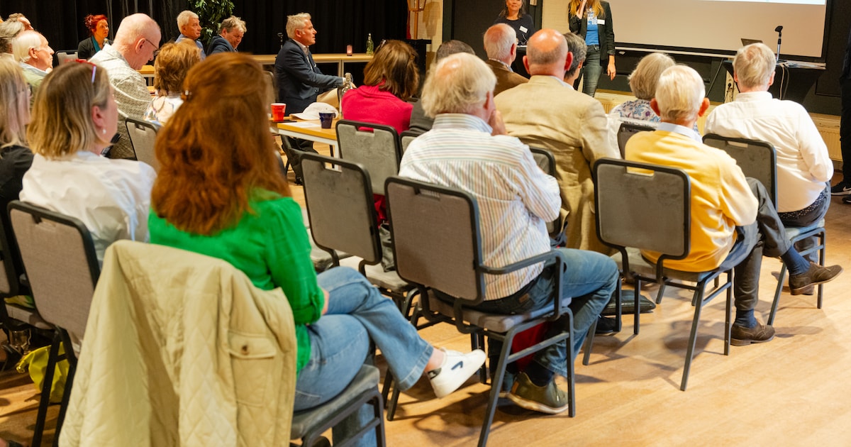 Lijsttrekkersdebat in De Bilt met debatleider Astrid Kersseboom