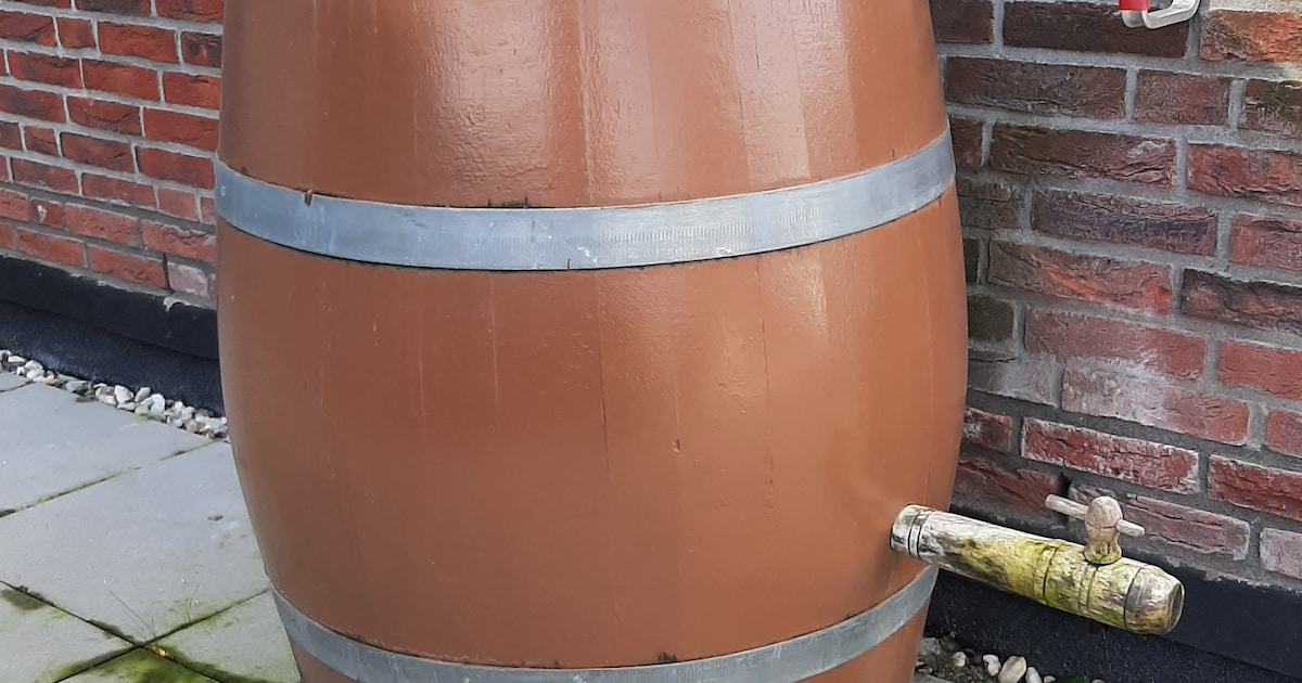 Weststellingwerf geeft korting op regentonnen in 2026