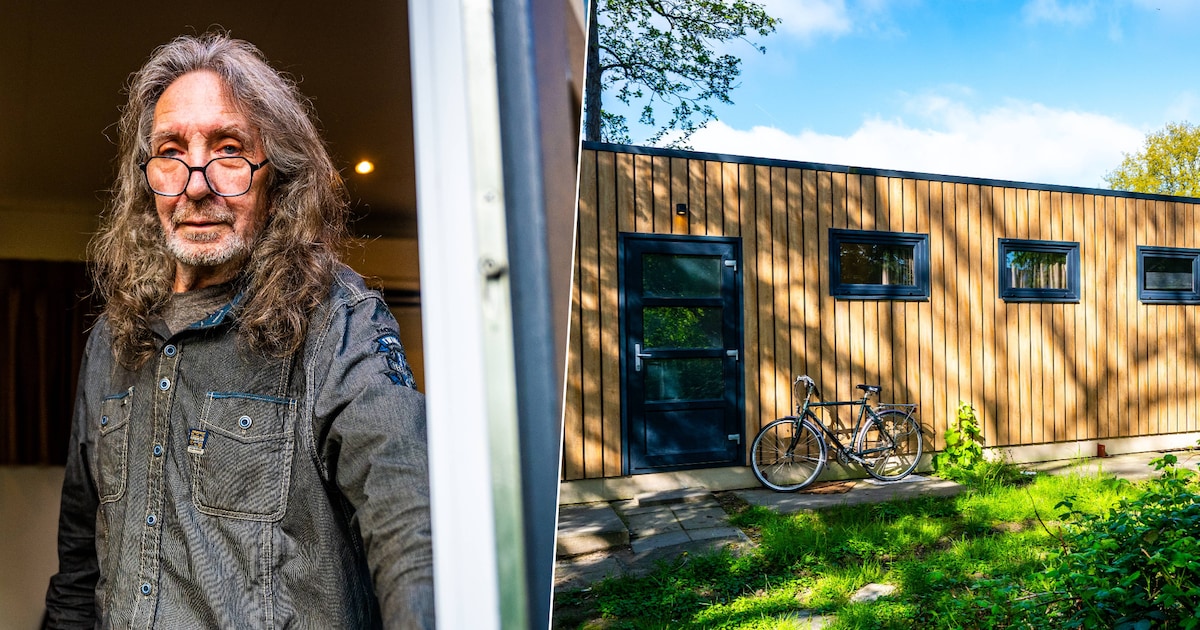 ‘Altijd’ protest tegen scheef huisje, maar Hans is blij met zijn schuilhut: ‘We worden weggeduwd’