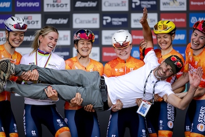 Meteen na succesvol WK rijden de Nederlandse vrouwen nu het EK: ‘We willen sportploeg van het jaar worden’