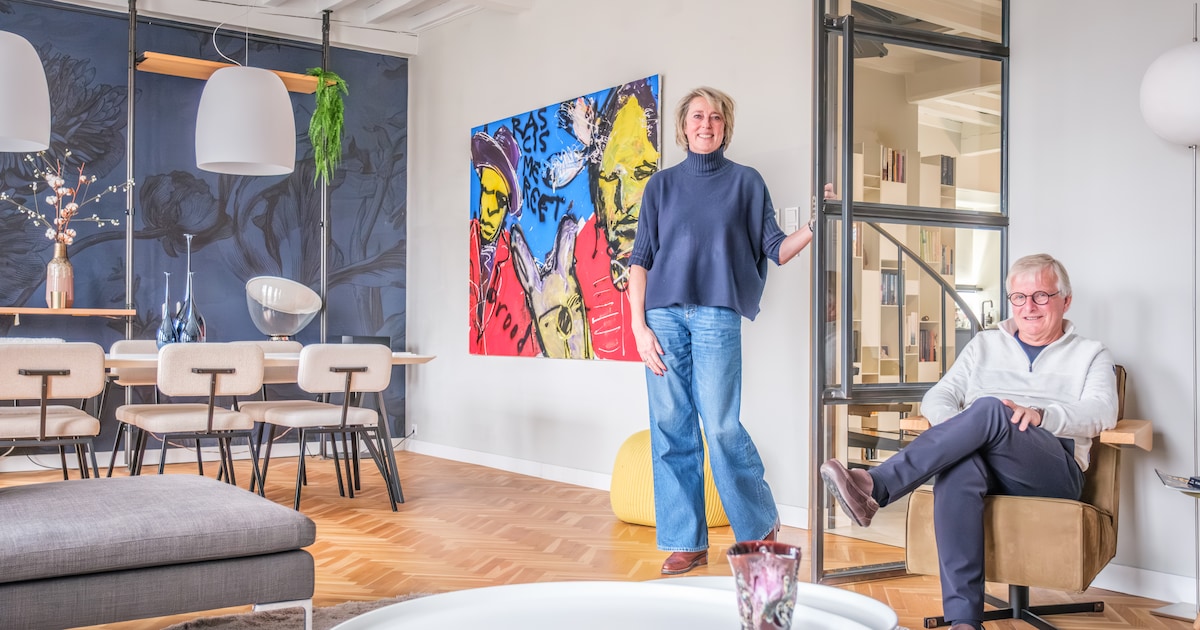 Sandra en Dominic wonen in een monumentale stadswoning vol verrassingen: ‘Als je het van binnen ziet
