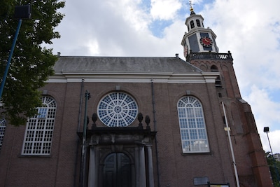 Hier in de Oude Kerk verstopten onderduikers zich tijdens de Tweede Wereldoorlog