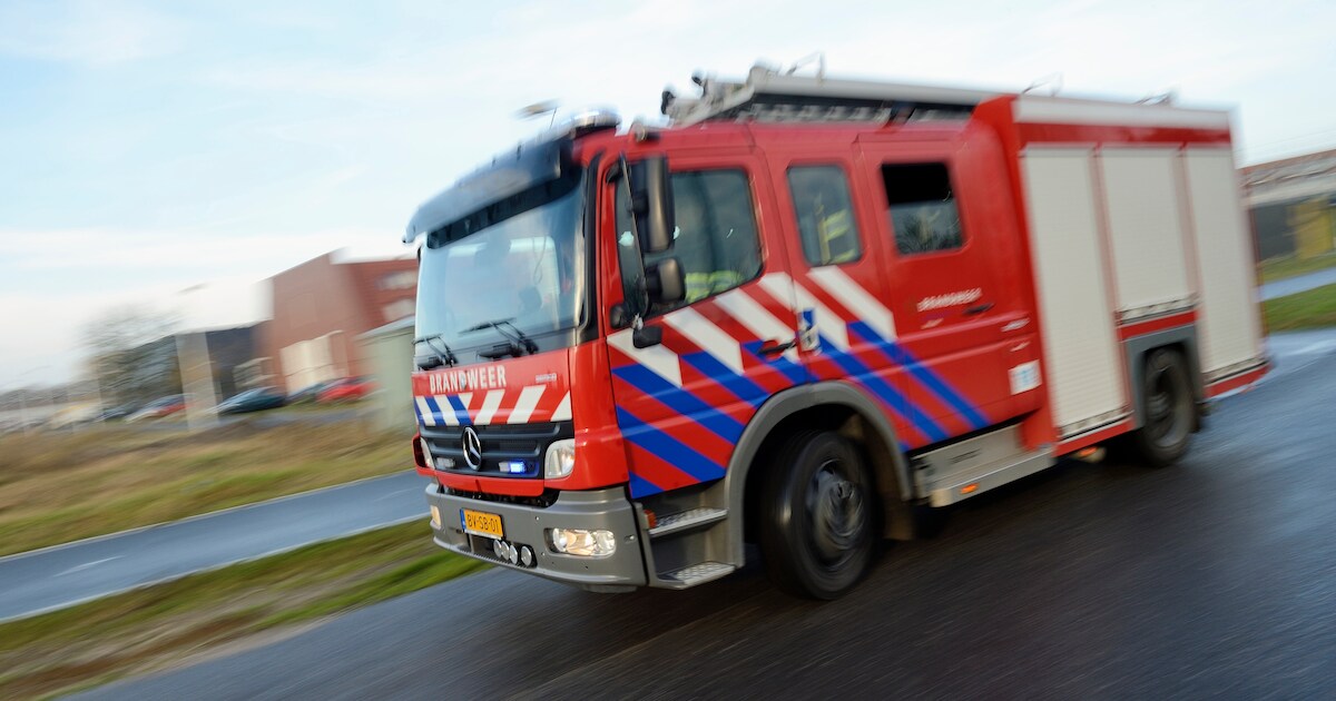 Echtpaar moet woning ontvluchten door grote brand in Vlodrop