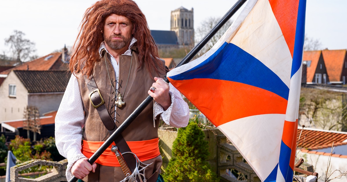 Watergeus René maakt zich op voor inname Den Briel: ‘Er ontstaan vriendschappen, net zoals toen’