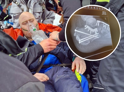 Lopen kan-ie amper, maar skiën is voor Tim (31) geen probleem: dus gaat hij nu ruim negentig (!) pis