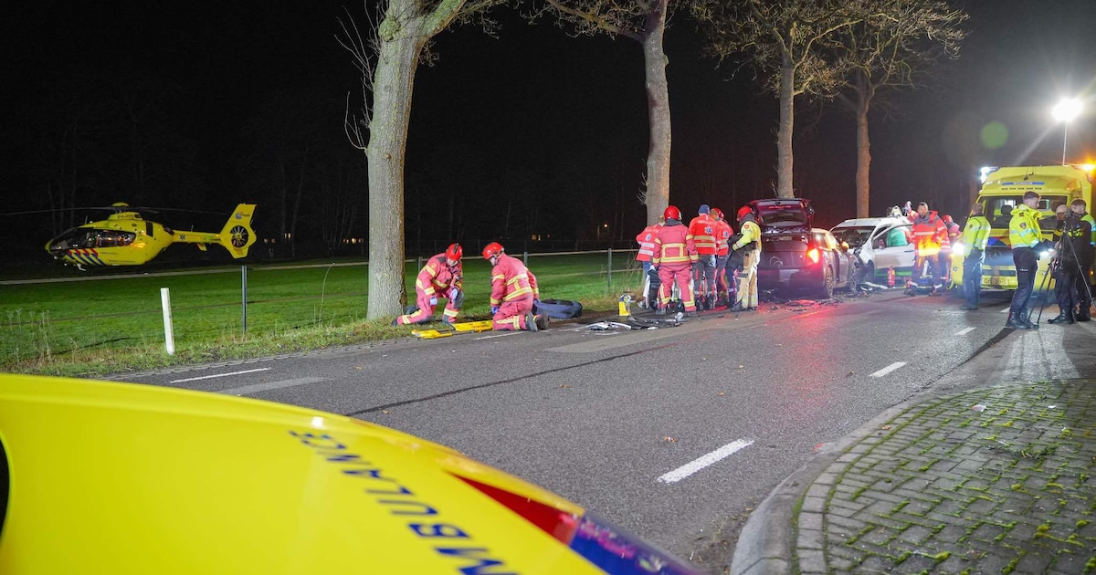 Ernstig ongeluk op Boerakkerweg in Niebert: twee zwaargewonden
