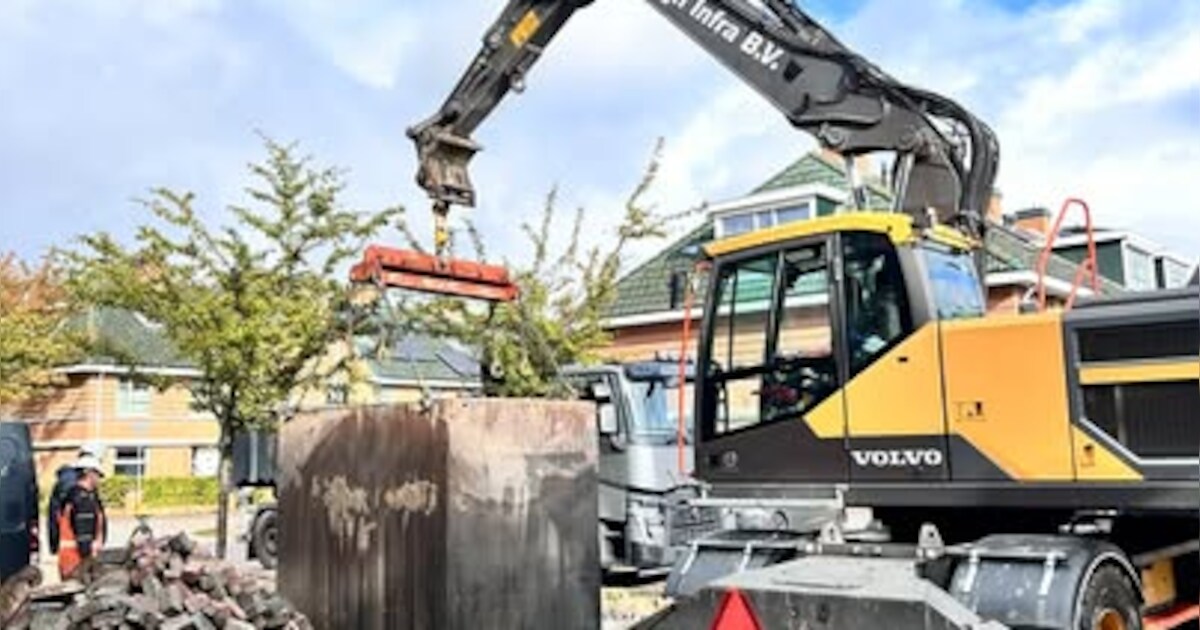 Restauraties en vervangen ondergrondse vuilcontainers in Maassluis