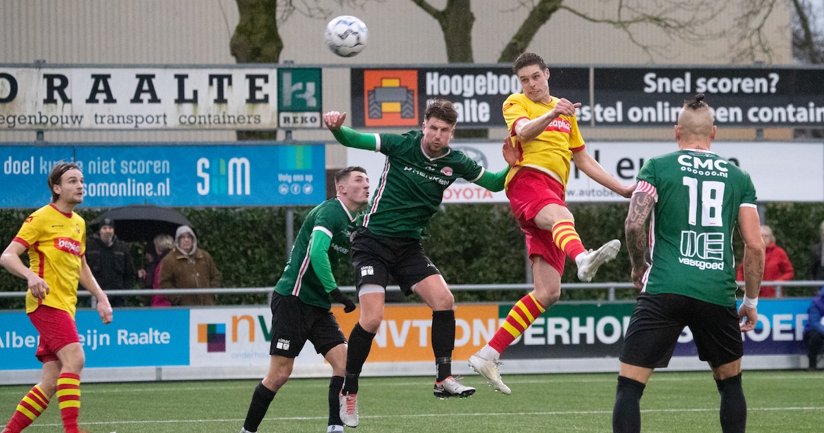 DOVO begraaft de strijdbijl met remise in Raalte: ‘Dat het chagrijn er ...