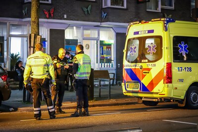 Brand in woonvorm voor ouderen aan West-Kruiskade in Rotterdam