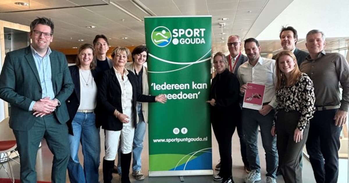 Volwassenenfonds Sport Gouda ontvangt 20.000 euro van Stichting Charitas de Mol