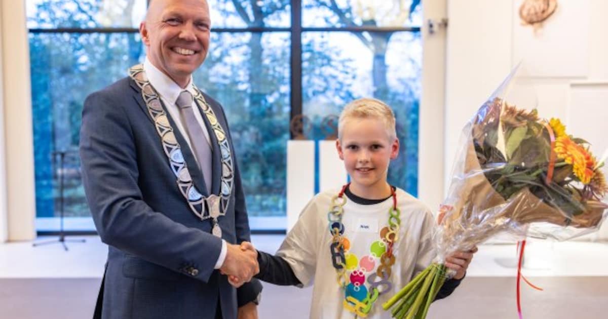 Niek van der Molen uit Buitenpost nieuwe kinderburgemeester Achtkarspelen