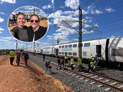 Judith (31) en Rosalie (30) kwamen door stroomstoring stil te staan langs het spoor in Spanje: zo li