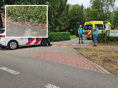 Wielrenner gewond na botsing met vrachtwagen in Uddel, chauffeur rijdt door