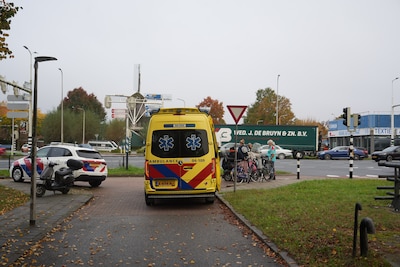 Scooterrijdster gewond na val op de Ceintuurbaan in Zwolle