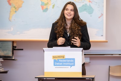 Stedelijk Gymnasium Arnhem bereikt finale NK Debatteren