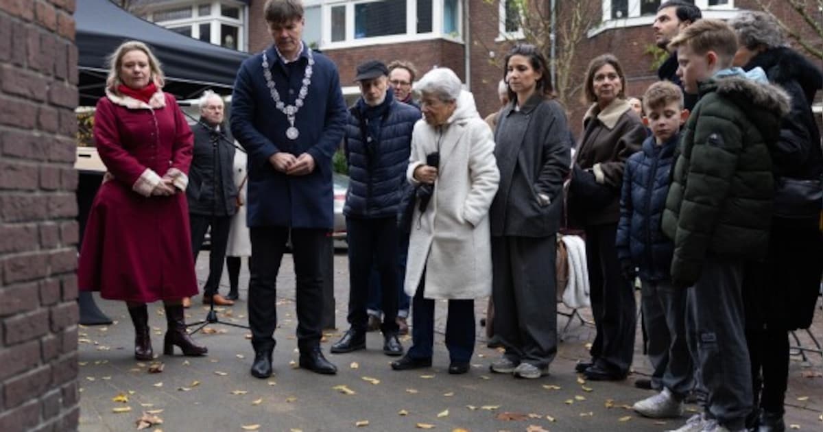 Stolpersteine geplaatst in Breda ter nagedachtenis aan familie Engelman