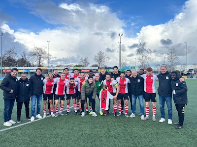 RKAVV steekt ernstig geblesseerde speler een hart onder de riem: ‘Hij is negen maanden uit de roulat