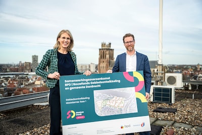 Dordrecht zet stap in ontwikkeling Maasterras, bouw van 2000 huizen start in 2030