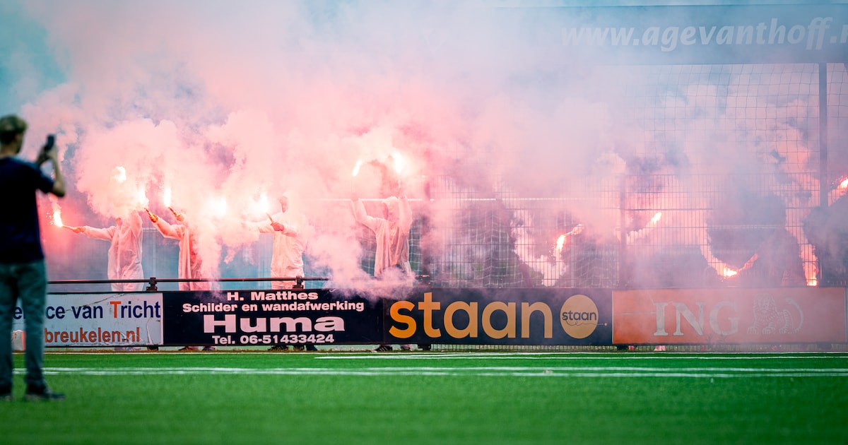 Vernielingen en mishandelingen: ‘fans’ Montfoort SV’19 laten zich in nacompetitie van slechtste kant