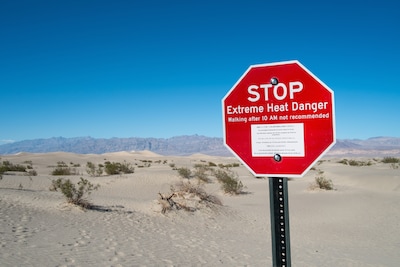 Franse toerist bezwijkt aan extreme hitte in Death Valley nadat auto vastloopt op afgelegen weg
