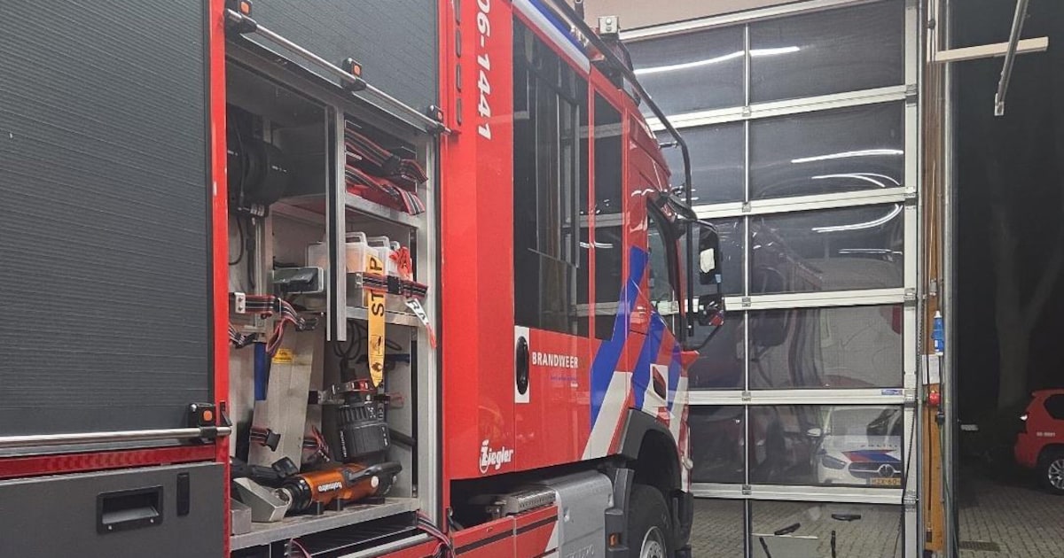 Opnieuw slaan inbrekers toe bij brandweerkazerne: wagen van brandweer Heerde niet inzetbaar