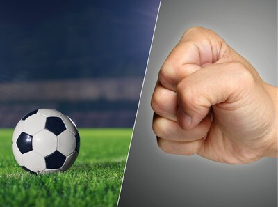 Voetbalwedstrijd van Onder 12 loopt uit de hand, scheids raakt gewond: ‘Dit is weerzinwekkend en ona