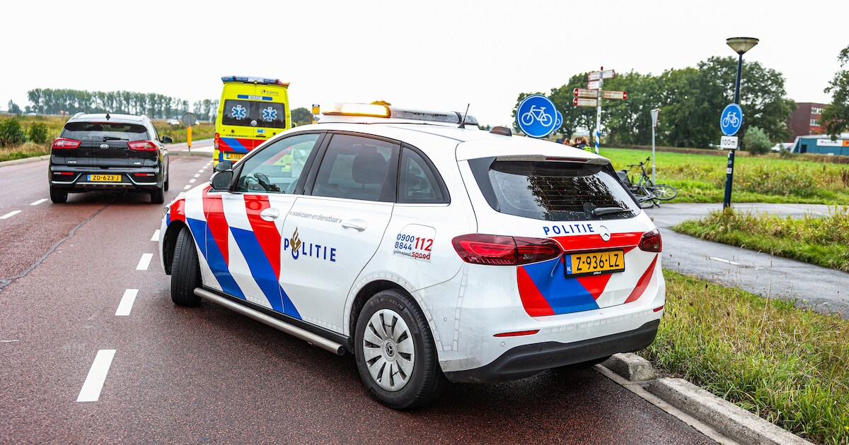 Fietsster gewond na botsing met groep fietsers in Joure