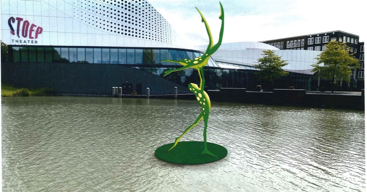 spijkenisse-krijgt-dansende-kikkers-in-theatervijver-regio-ad-nl