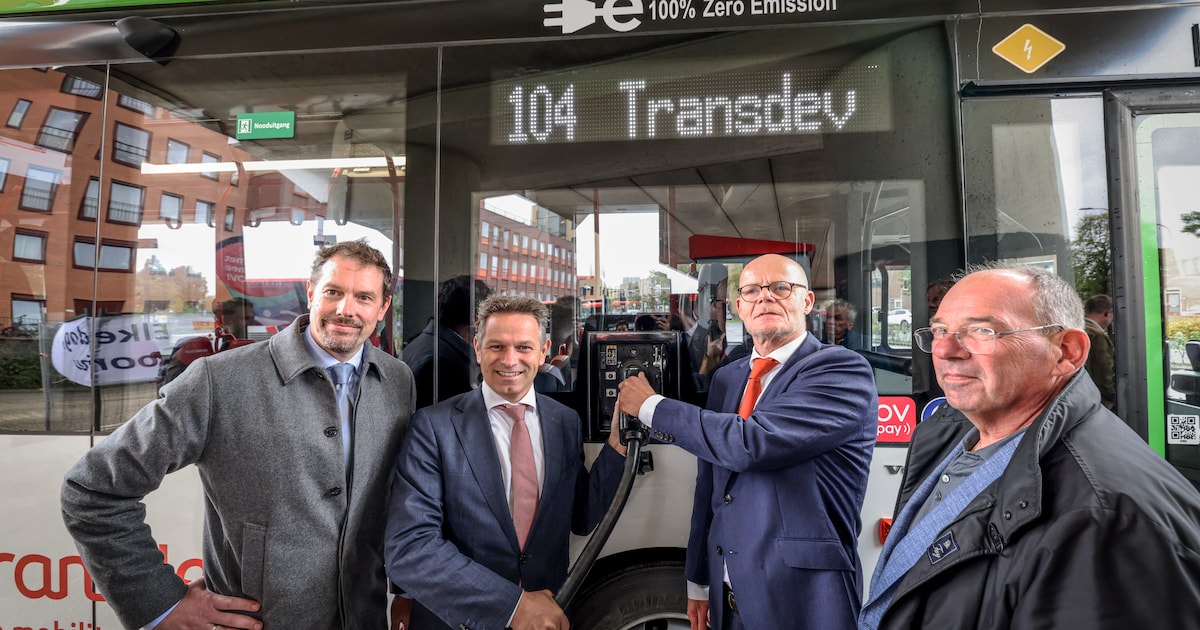 Transdev kan bussen in Spijkenisse opladen dankzij stroom van RET ...