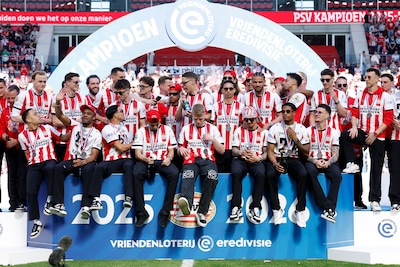 PSV boekt nettowinst van 7 miljoen euro over seizoen 2025-2026