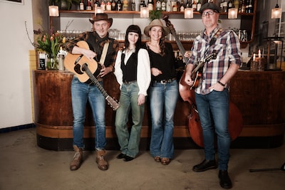 Gratis bluegrass in café Wilhelmina