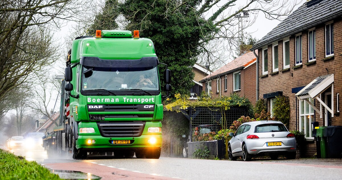Maatregelen tegen zwaar verkeer op de dijken in de Hoeksche Waard: ‘Dit zijn nog geen grote, structu