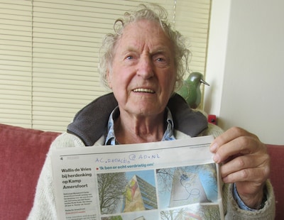 ‘Potloodschilder’ Egbert de Rooij uit Soest reageert: ‘Ik ben nog springlevend en actief als kunsten