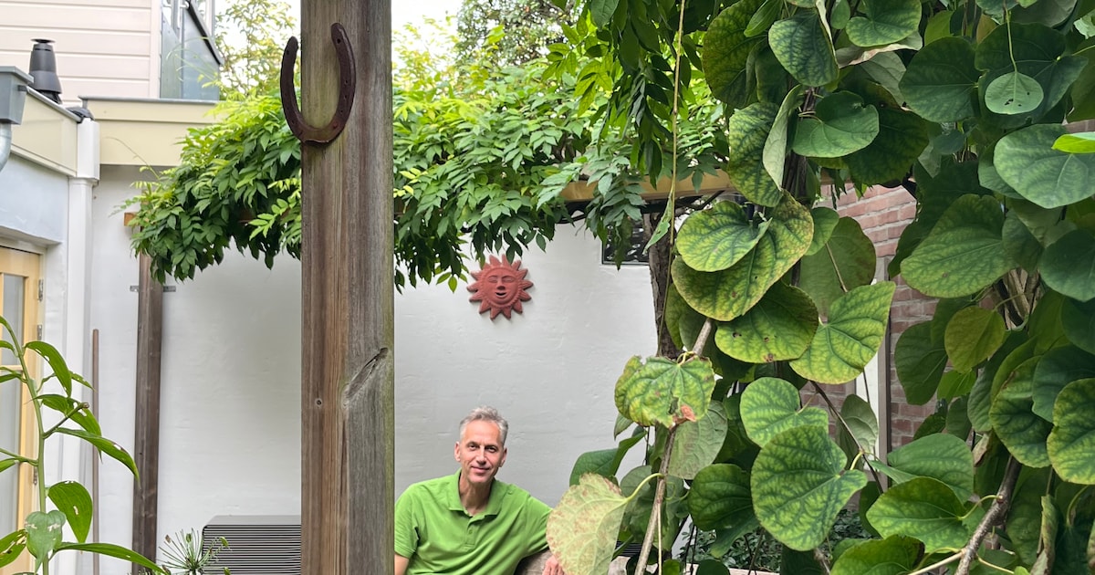 Eerst had Niko geen tuin, nu heeft hij er twee én is hij hovenier