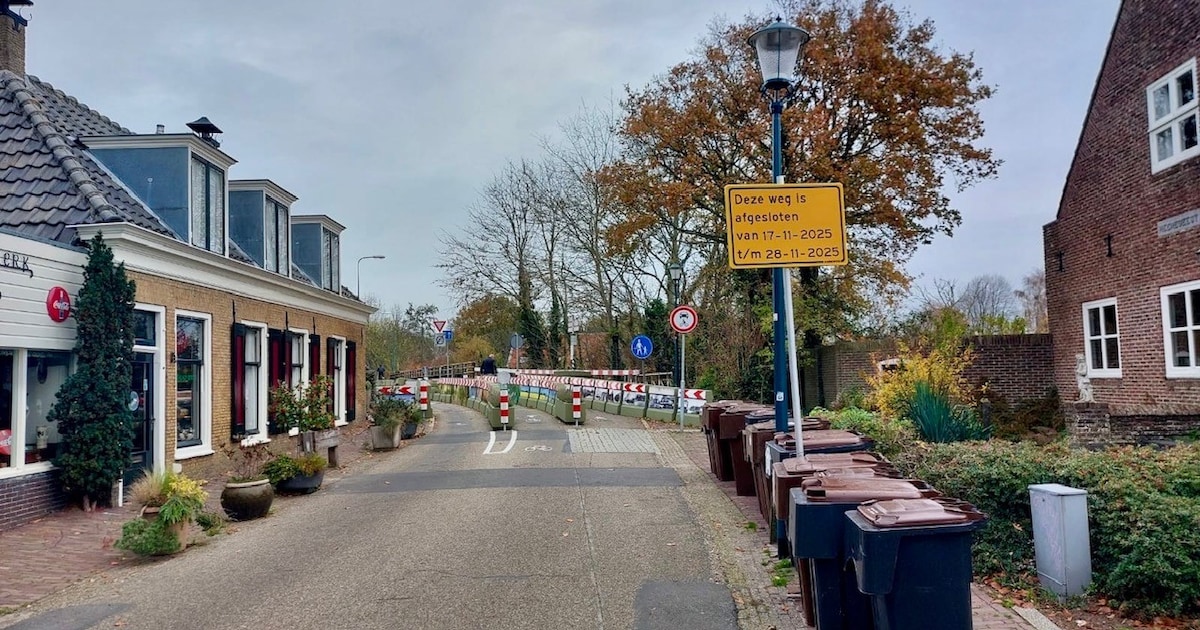 Sluisbrug van 17 tot 28 november dicht voor bomenkap en kabelverlegging