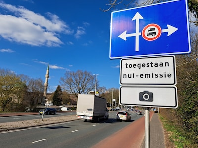 Bijna 6000 boetes uitgedeeld sinds invoering nul-emissiezone in Tilburg