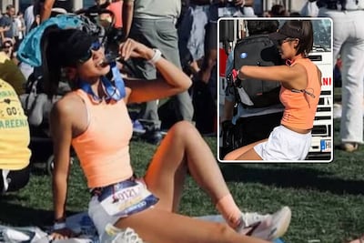 Influencer poseert trots met medaille na marathon van Berlijn, totdat uitlekt hoe ze de finish haalde