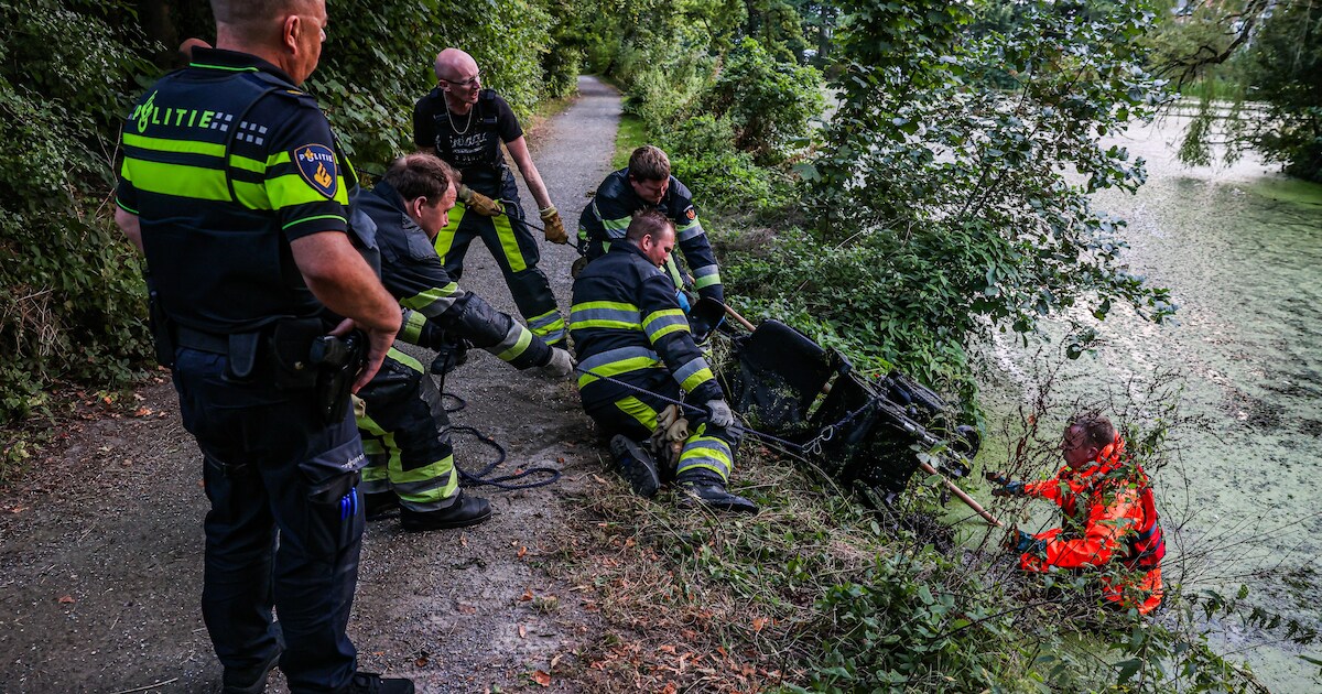 Heldhaftige jongeren redden te water geraakte vrouw in Joure